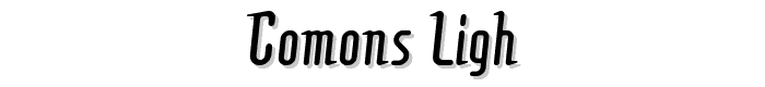 Comons Ligh? font